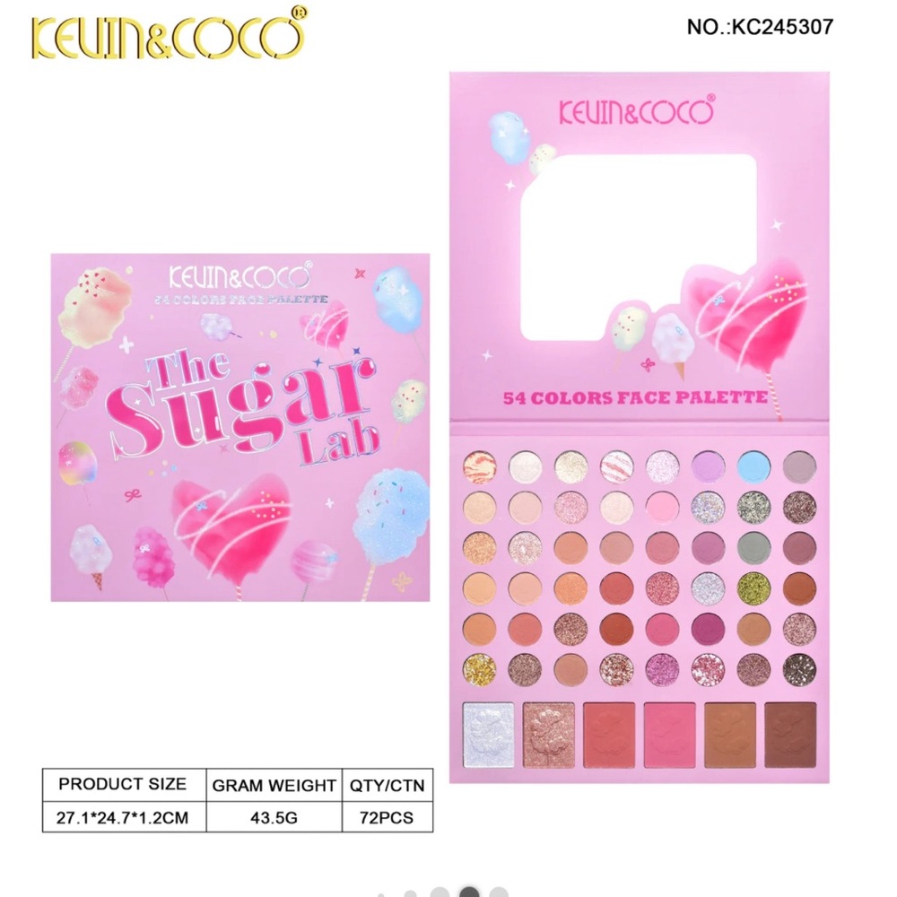KandC 54 eyeshadow The Sugar Lab